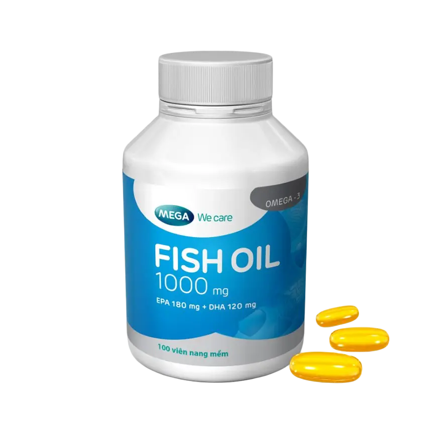 FISH OIL 1000mg MEGA C/100V