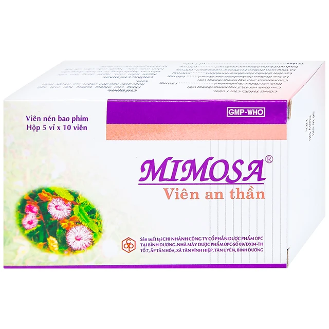 MIMOSA viên an thần H/50V