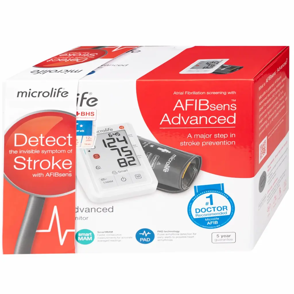 Máy đo huyết áp Microlife B6 AFIB connect