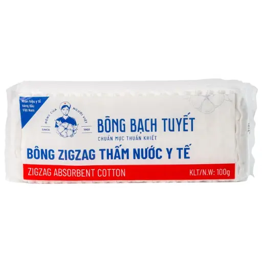 BONG BACH TUYET ZIGZAG 100G